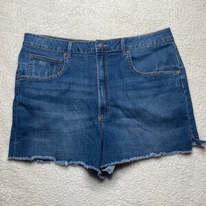 Nine Eight New York Denim Jeans Shorts Stretch Size 16